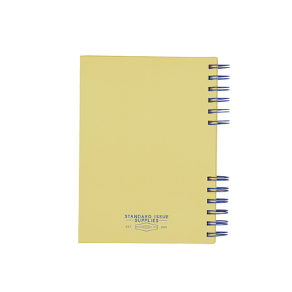 Standard Issue Planner Notebook No. 12 - Cobalt + Citron Designworks Ink