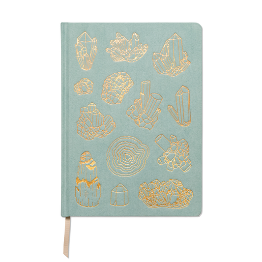 Suede Jumbo Journal - Mineralogy DesignWorks Ink