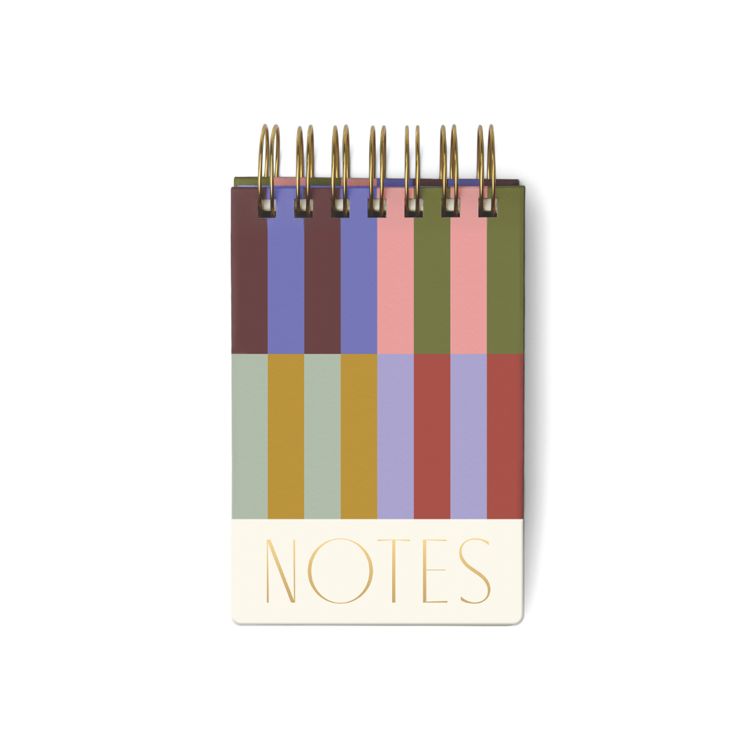 Chunky Notepad - Bold Stripes DesignWorks Ink