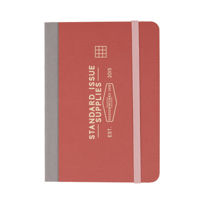 Standard Issue Pocket Journal - Rosewood + Blush