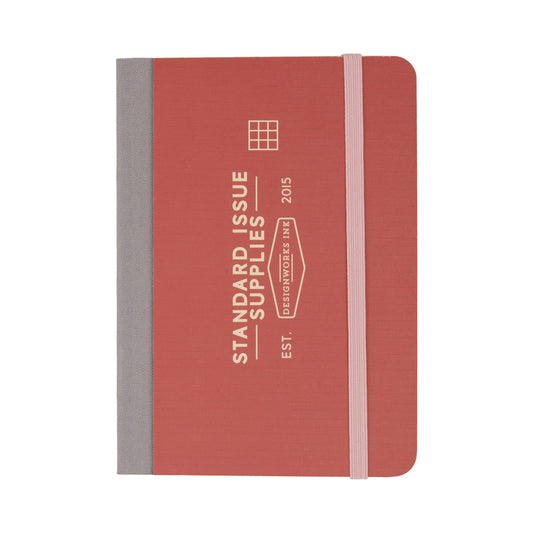 Standard Issue Pocket Journal - Rosewood + Blush