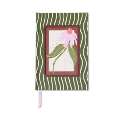 Framed Floral Journal - Coneflower Designworks Ink