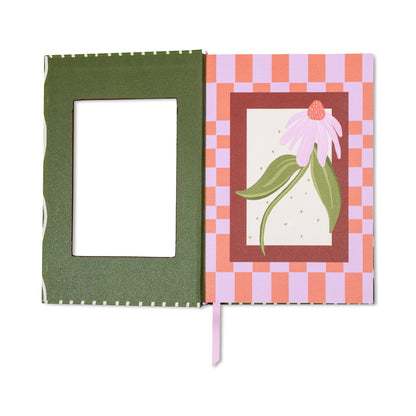 Framed Floral Journal - Coneflower Designworks Ink