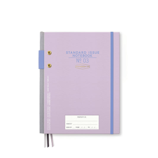 Standard Issue Planner Notebook No. 03 - Lavender + Periwinkle