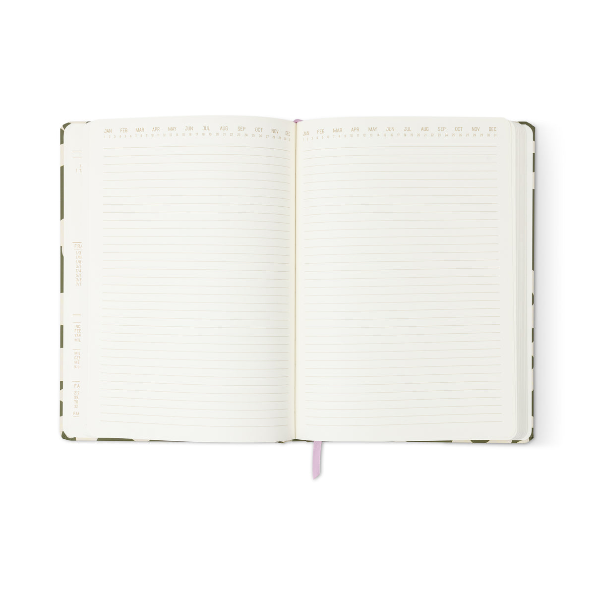 Soft Touch Jumbo Journal - Pink Vintage Floral - 200 Pages