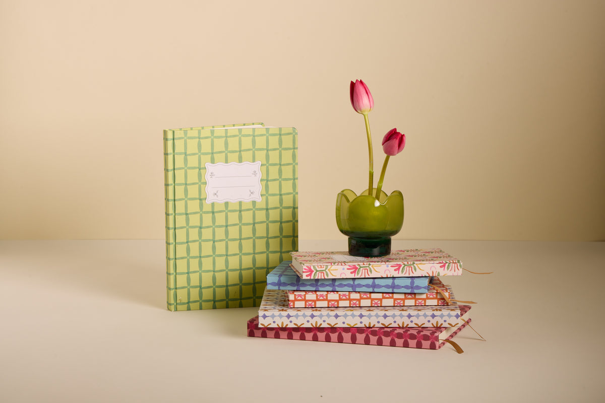 Soft Touch Jumbo Journal - Pink Vintage Floral Ð 200 Pages