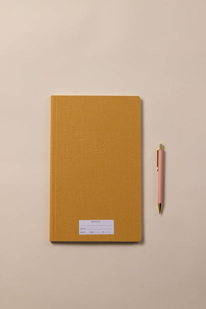 Standard Issue Tall Notebook No.17 - Ochre