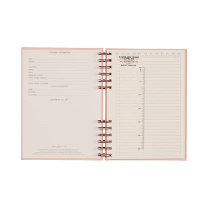 Standard Issue Planner Notebook No. 12 - Rosewood + Blush