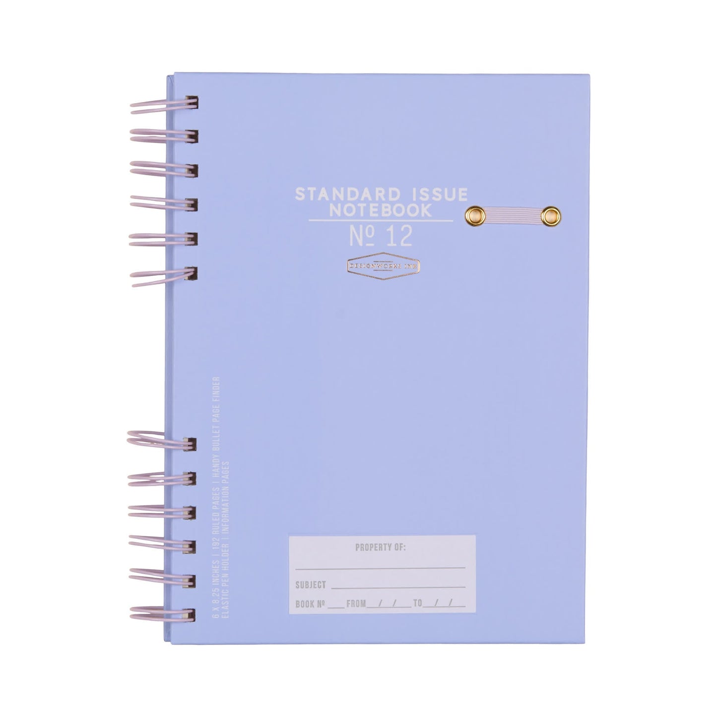 Standard Issue Planner Notebook No. 12 - Lavender + Periwinkle