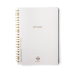 Textured Paper Twin Wire Notebook - Large Speckled Ivory DesignWorks Ink
