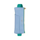 Vegan Leather Pen Pouch - Light Blue + Green Designworks Ink