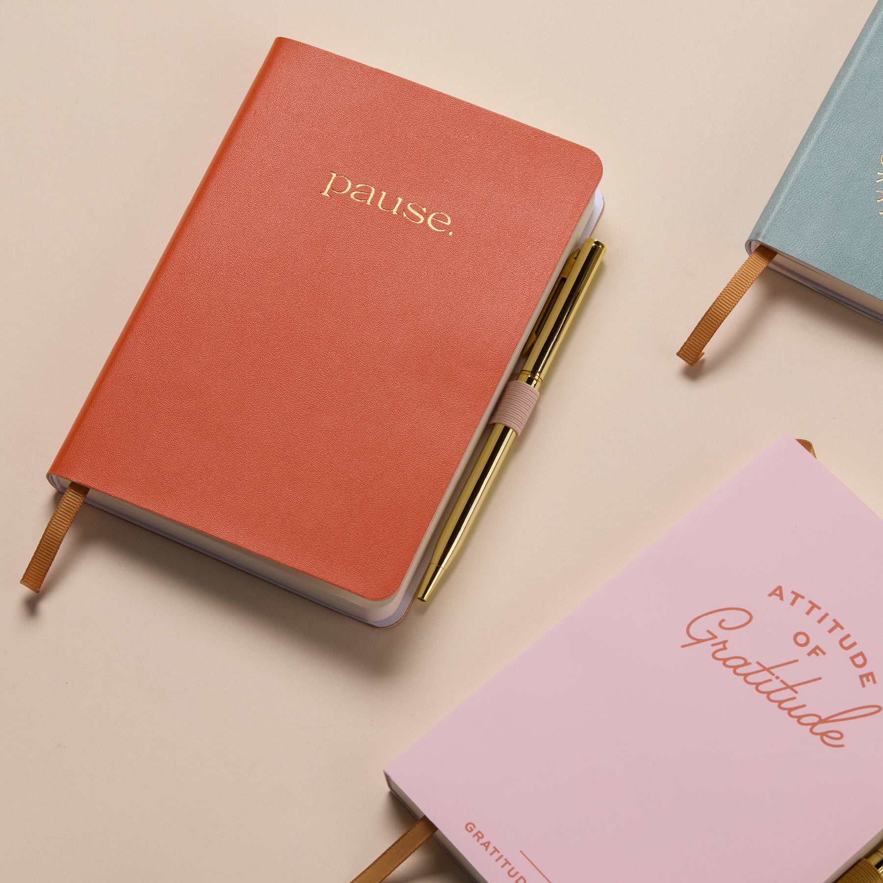 Bookcloth Journal - Rainbow Check – DesignWorks Ink
