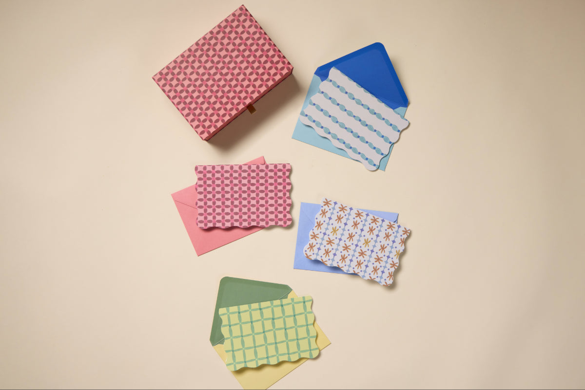 Tulip Notecard Set - 16 Cards DesignWorks Ink