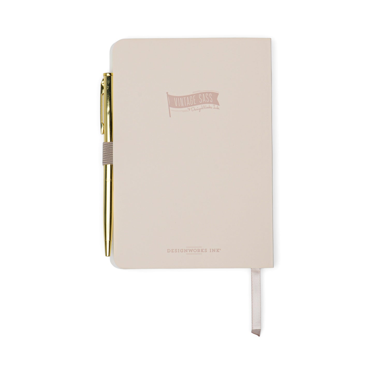 Vintage Sass Notebook with Pen - Shittake Happens
