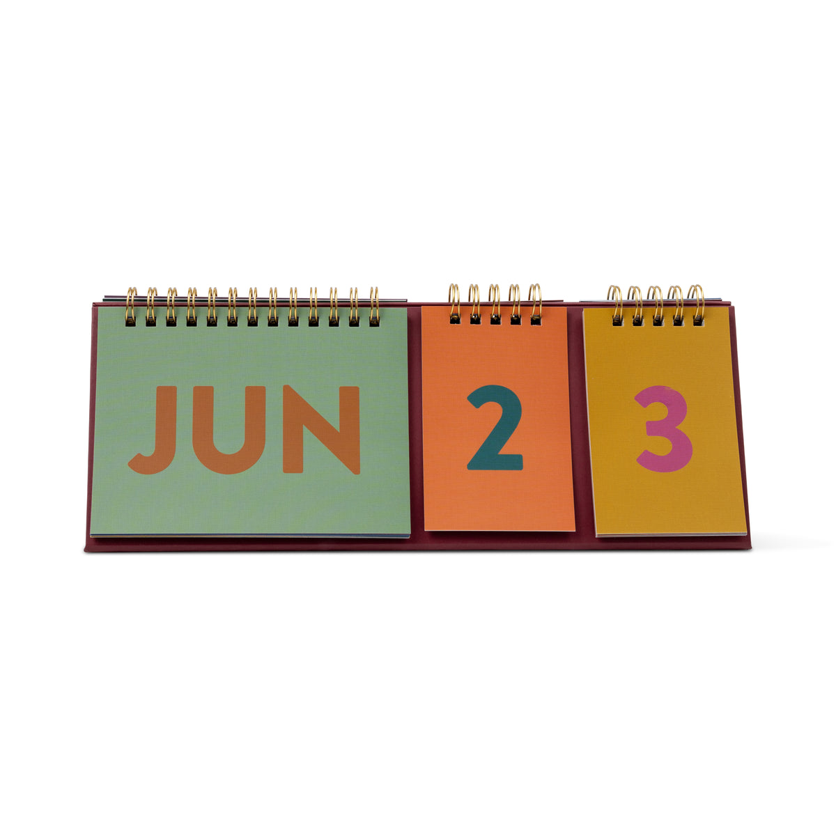 Perpetual Desk Calendar - Colorblock DesignWorks Ink