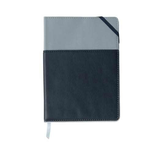 Vegan Leather Pocket Journal - Blue + Navy Designworks Ink