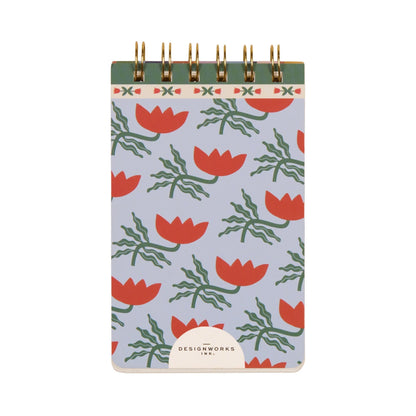 A Dopo Flower Twin Wire Notepad