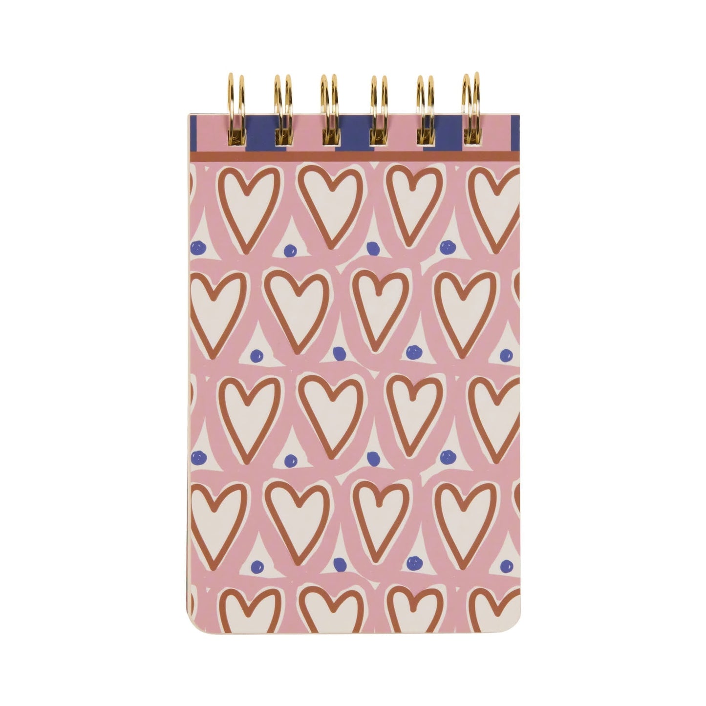 A Dopo Hearts Twin Wire Notepad