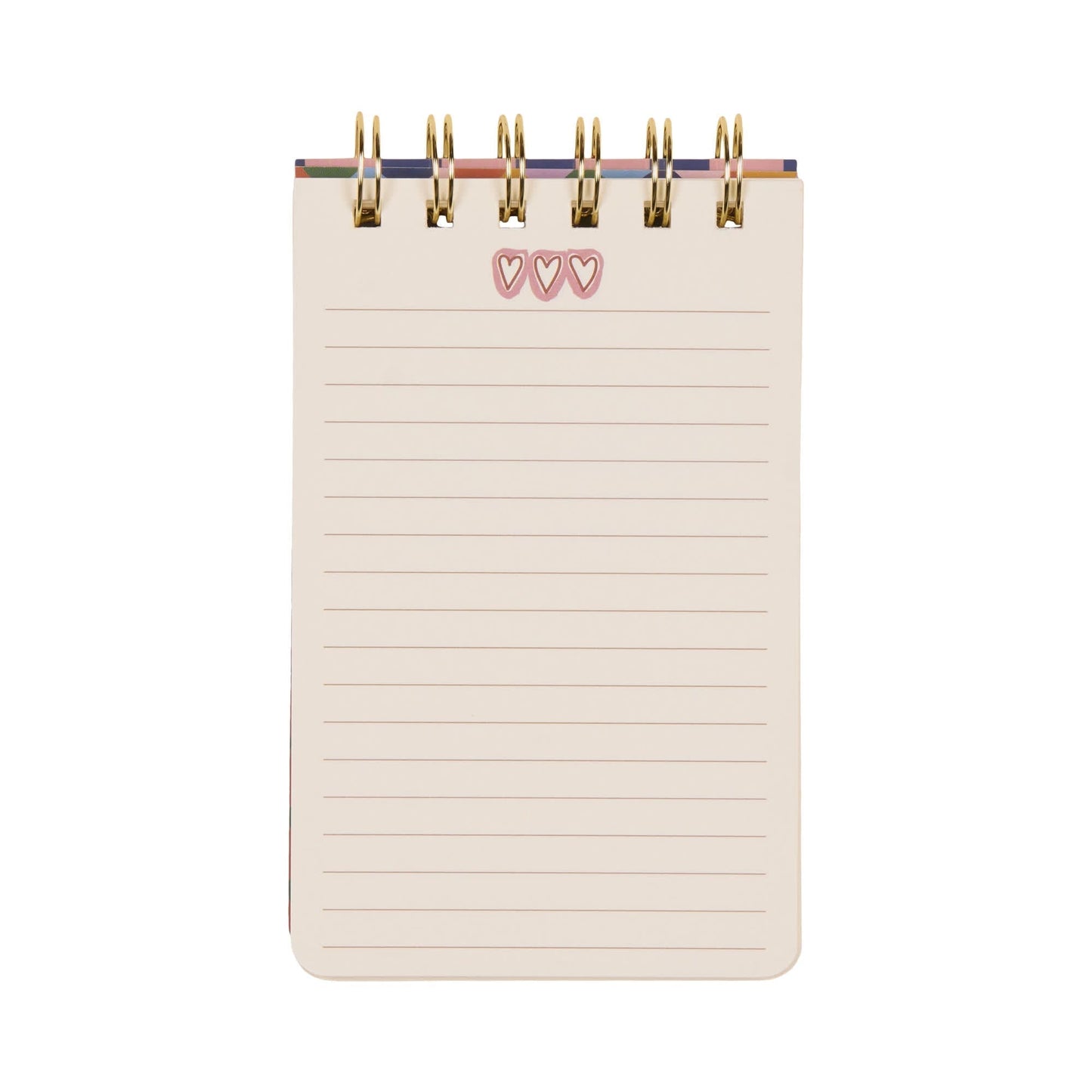 A Dopo Hearts Twin Wire Notepad