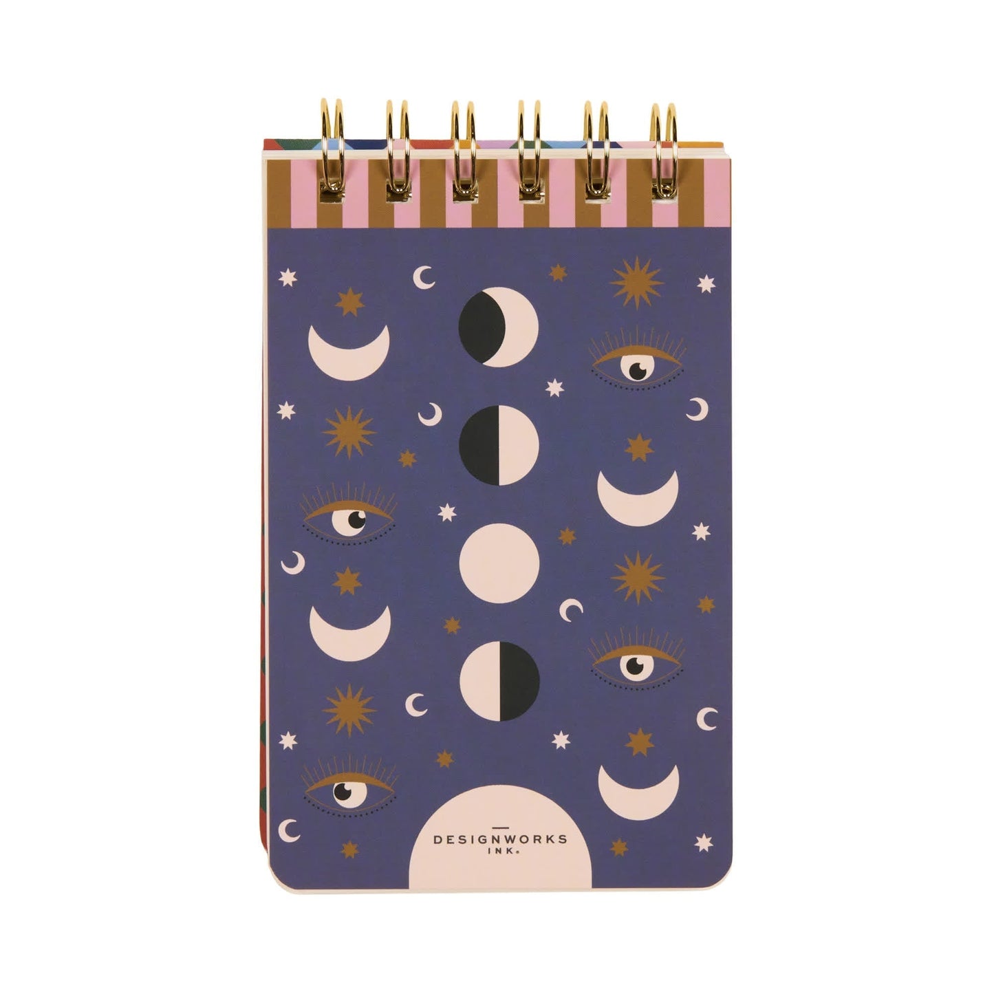 A Dopo Moon Phases Twin Wire Notepad