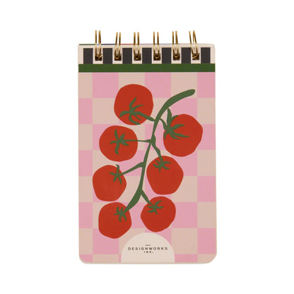 A Dopo Tomato Twin Wire Notepad