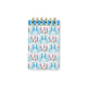Introducing the A Dopo Blue Cheetah Twin Wire Notepad—a small, eco-friendly stationery notepad with a sturdy spiral binding and a charming cover design featuring blue cheetahs and pink florals against a crisp white background. Compact and convenient for jotting down notes on the go, this notepad contains acid-free paper to keep your writing preserved over time.