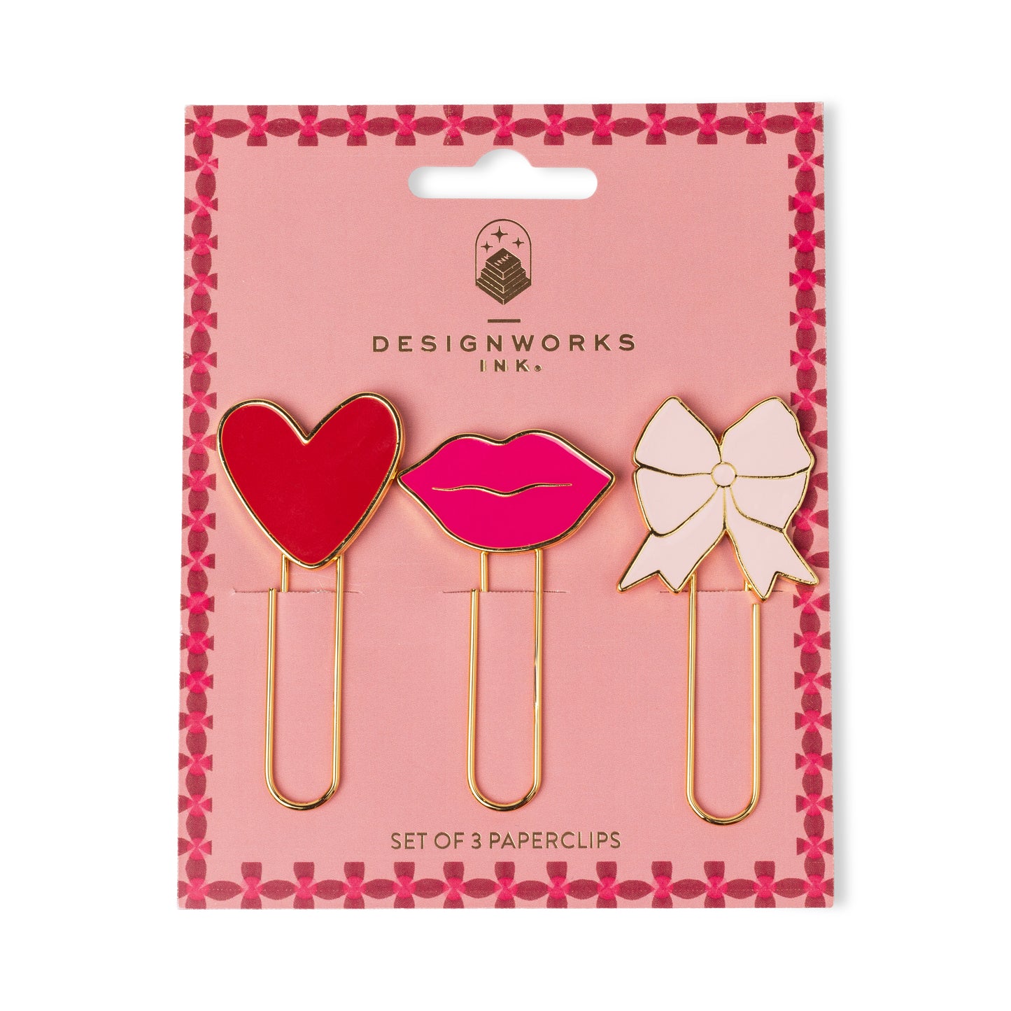 Set of 3 Paperclips - Love Designworks Ink