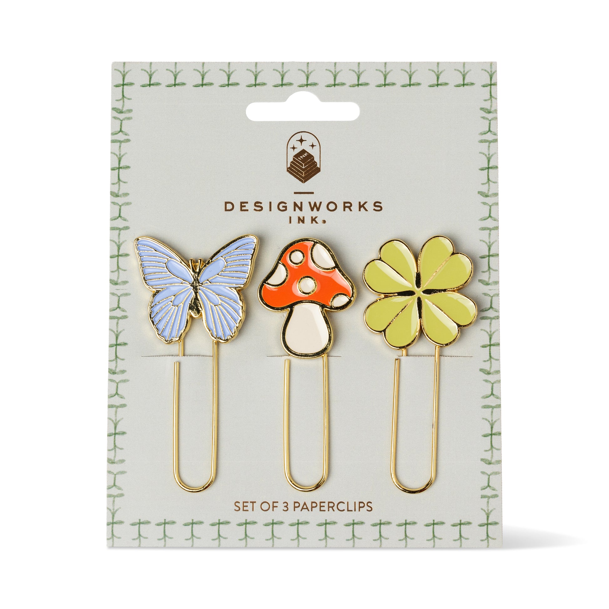 Set of 3 Paperclips - Nature Designworks Ink