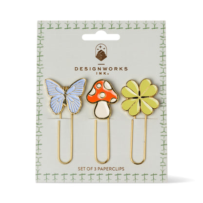 Set of 3 Paperclips - Nature Designworks Ink