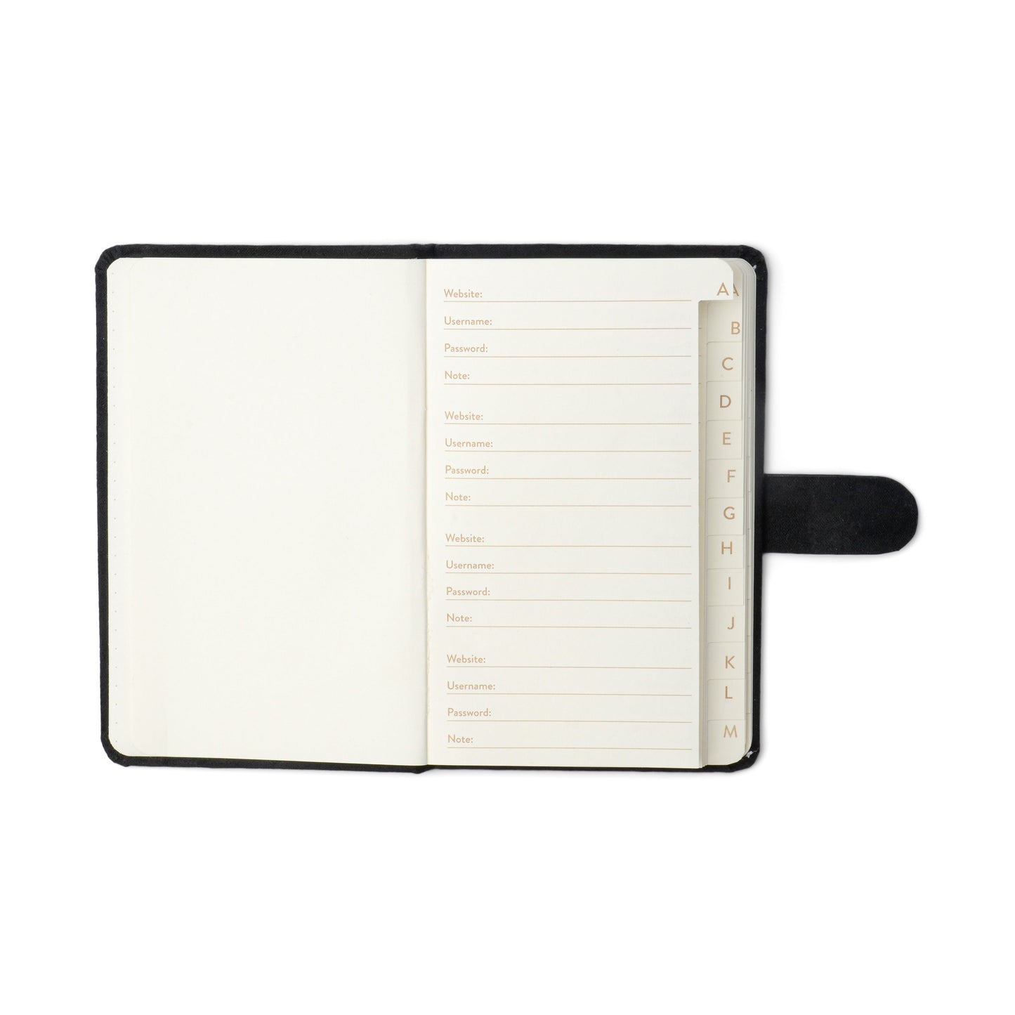 Mini Password Journal - Shh