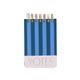 Chunky Small Twin Wire Notepad - Blue & Navy DesignWorks Ink