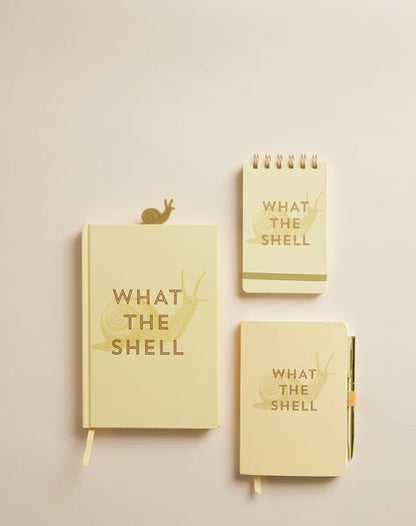 Vintage Sass Brass Page Tabs - What the Shell