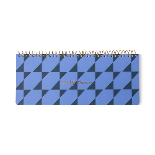 Color Block Weekly Planner Pad - Blue + Navy DesignWorks Ink