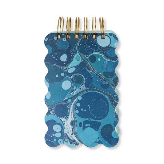 Marble Wavy Notepad - Teal Designworks Ink
