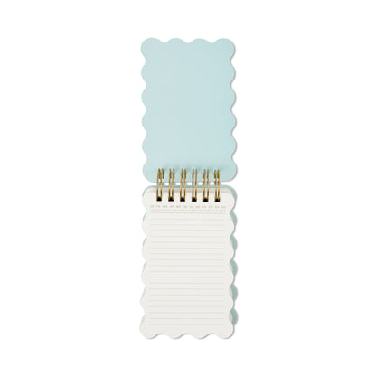Marble Wavy Notepad - Teal Designworks Ink