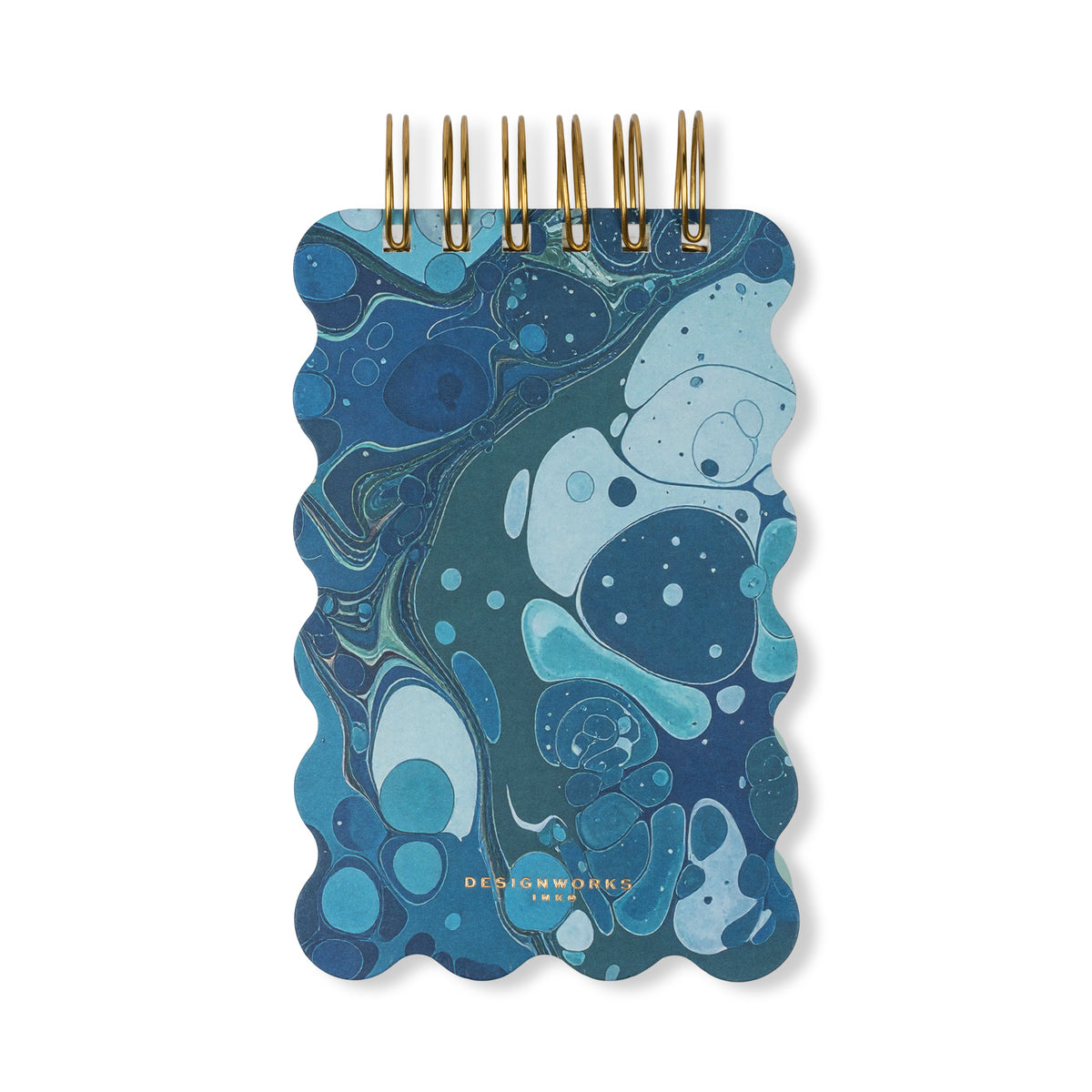 Marble Wavy Notepad - Teal Designworks Ink