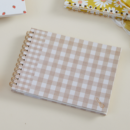 Meal Planner & Market List - Gingham