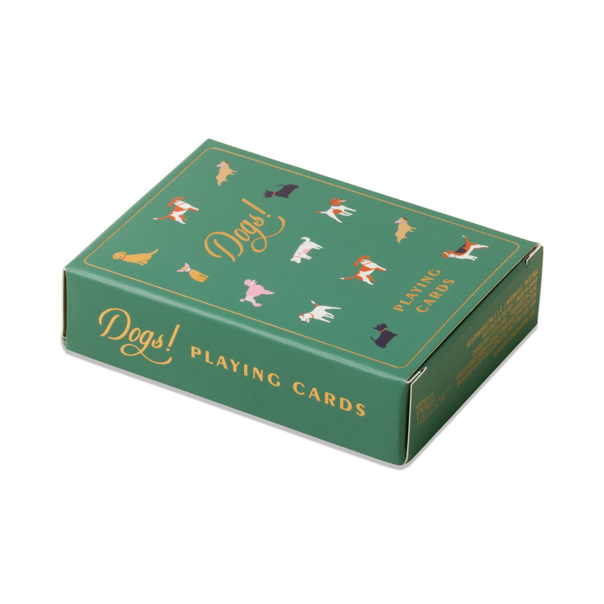 Playing Cards - Dogs - box with dogs 