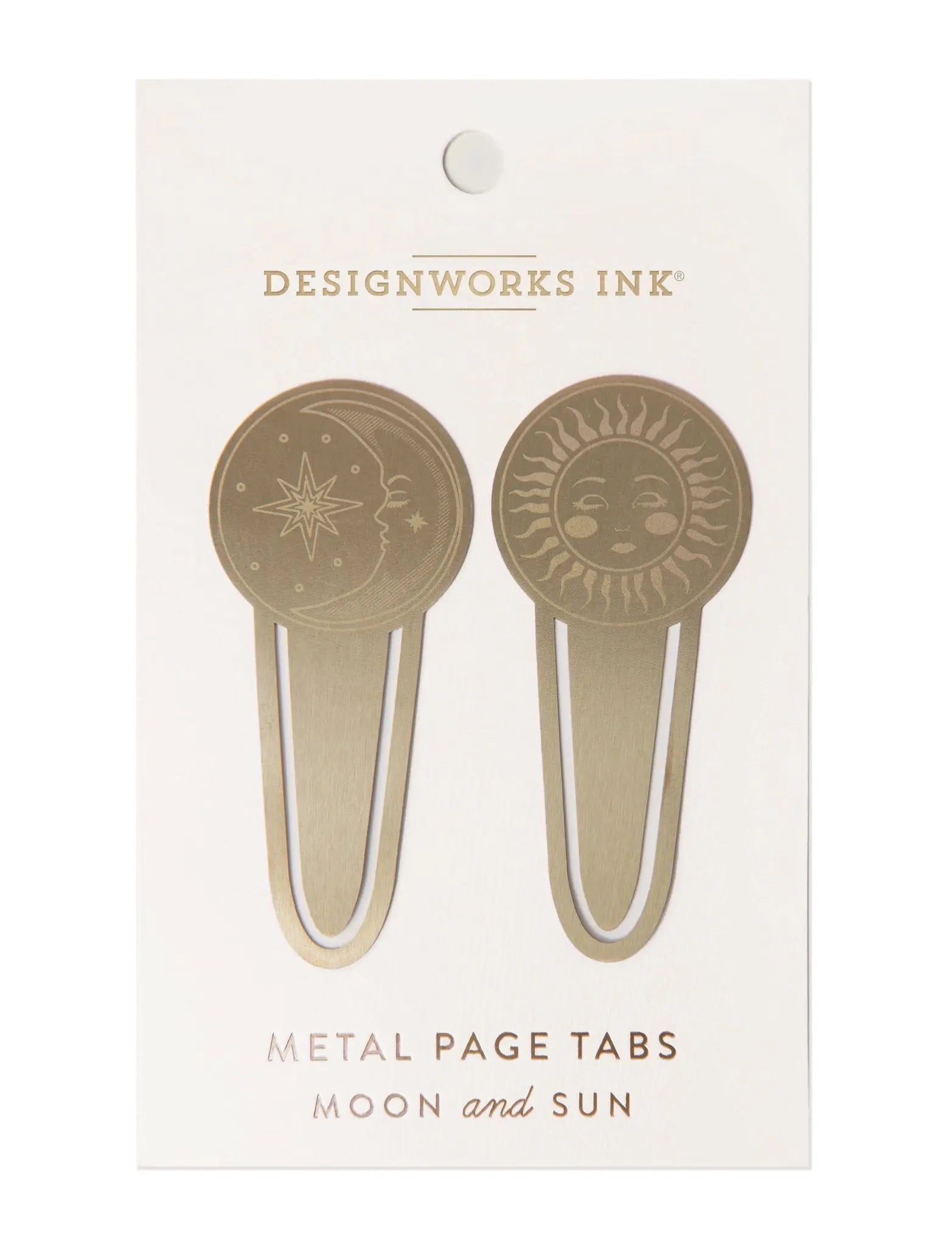 Brass Page Tabs - Celestial – DesignWorks Ink