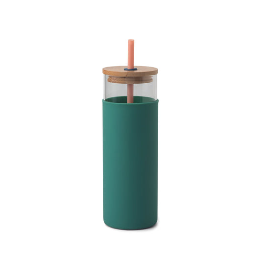 Tumbler With Straw - Peachy/Hunter
