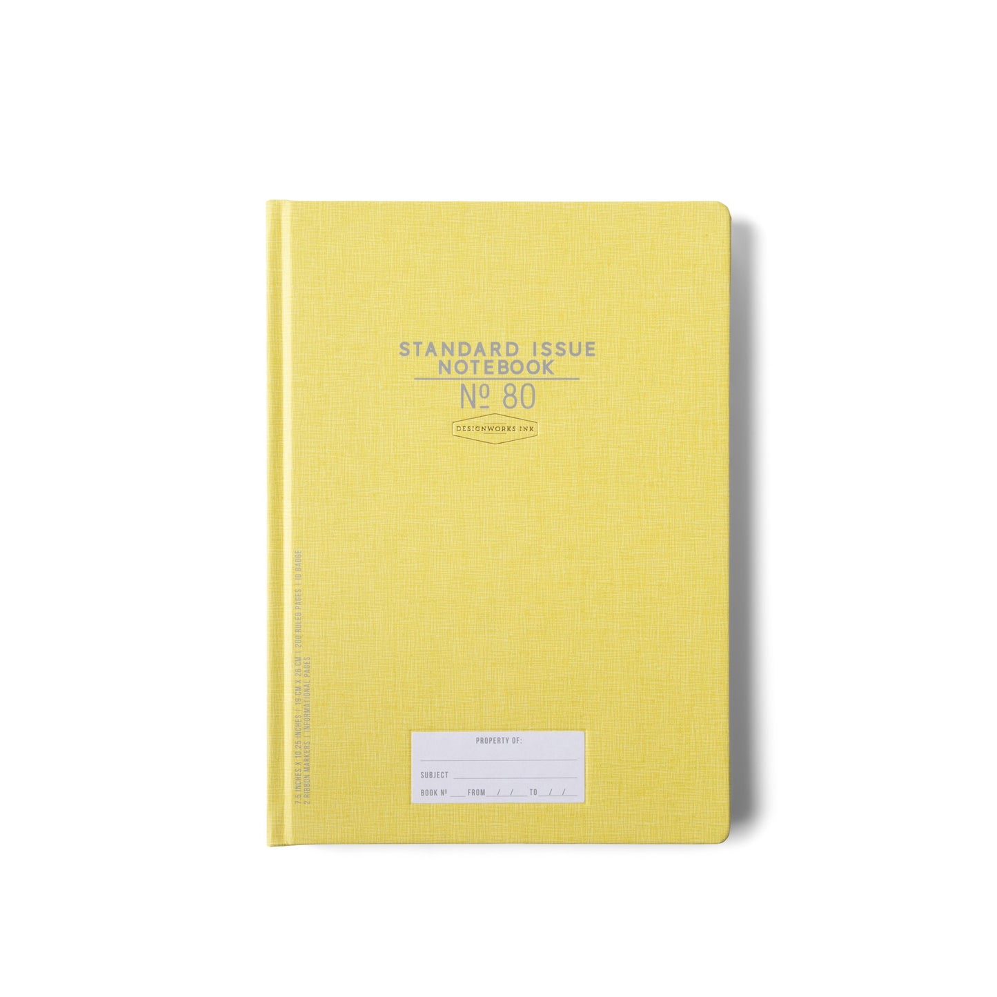 Standard Issue Large Notebook No. 80 - Ochre