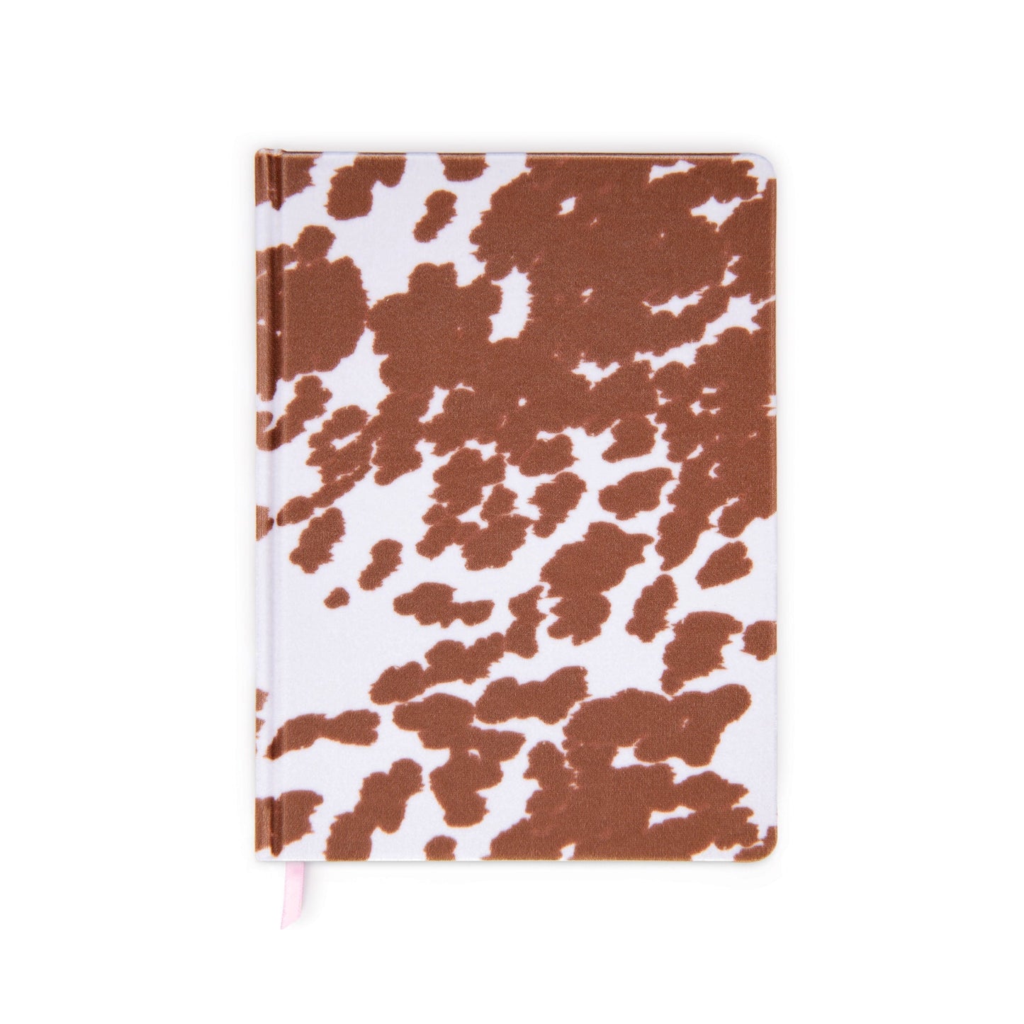 Cowprint jumbo journal on white background