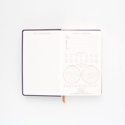 Cloth Journal - Moon Phases