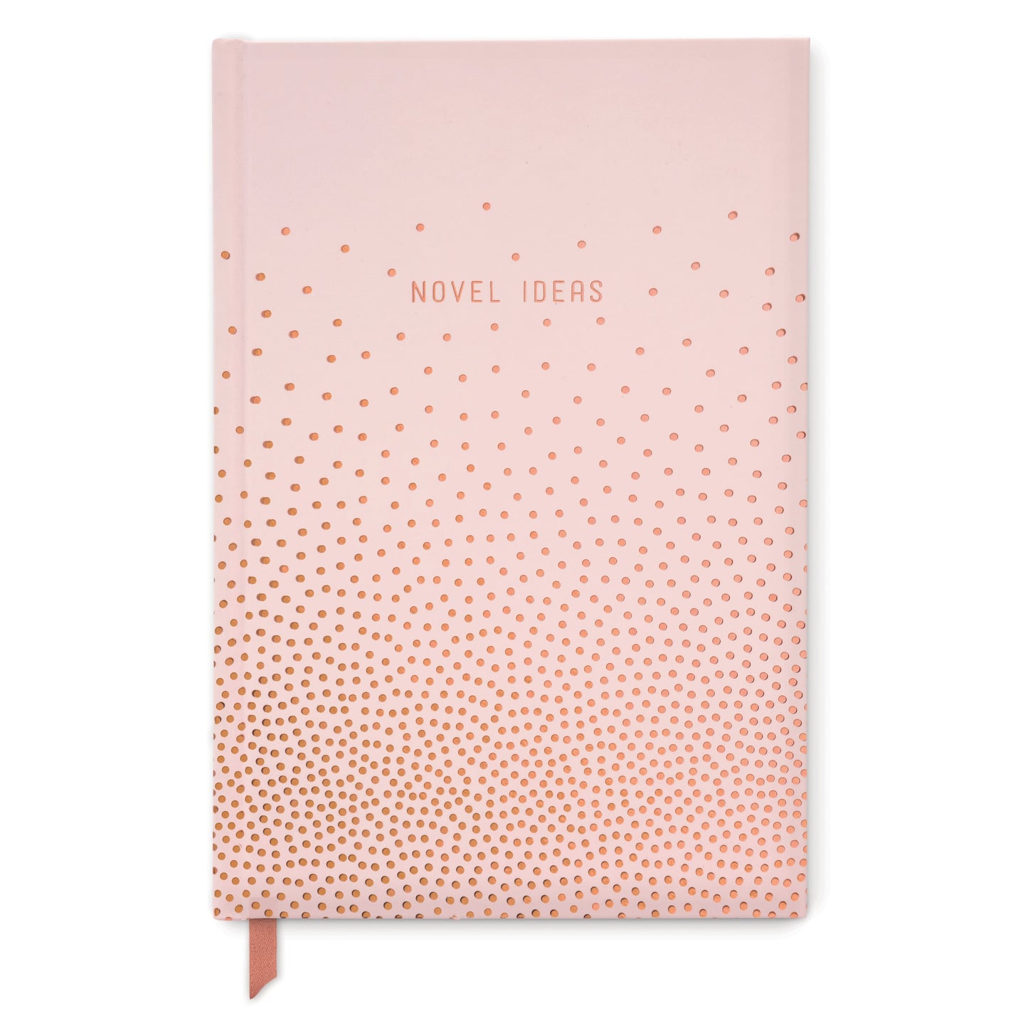 Hard Cover Journal - Copper Dots "Novel Ideas"