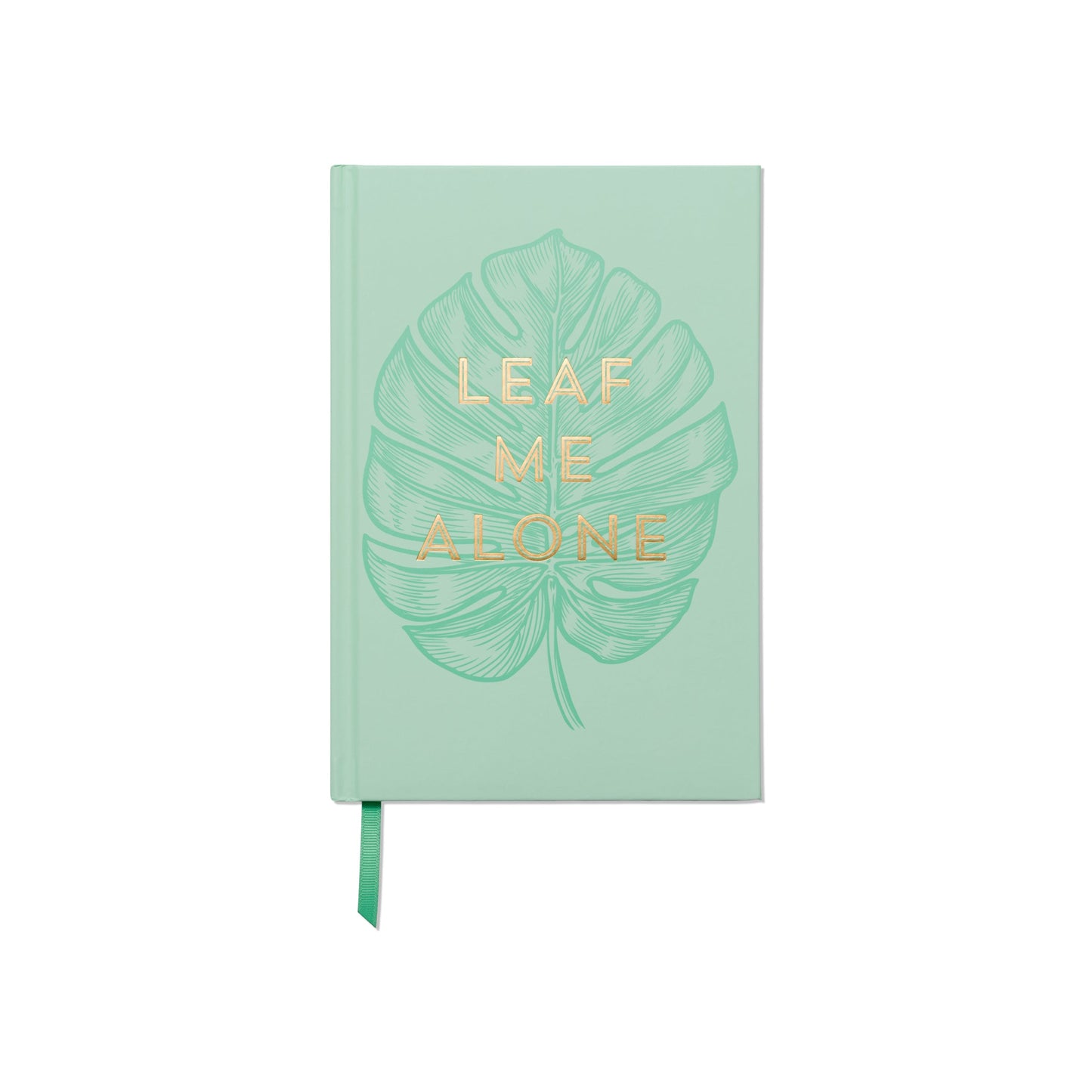 Vintage Sass Journal - "Leaf Me Alone"