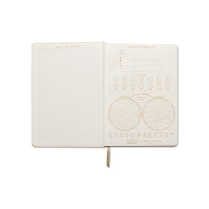 Bookcloth Jumbo Journal - La Lune