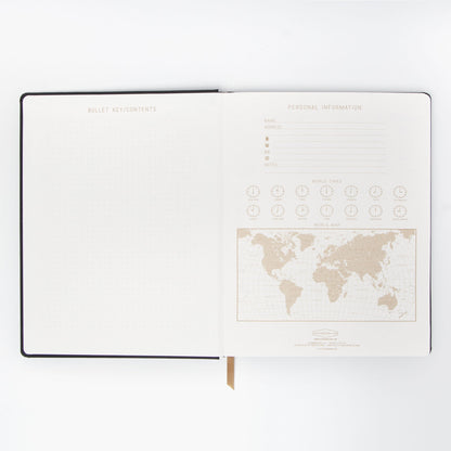 Bookcloth Jumbo Journal - Bad Ideas