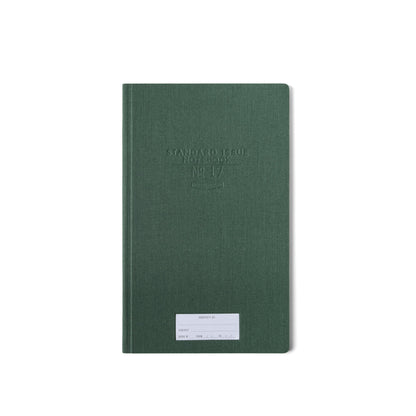 Standard Issue Tall Notebook No.17 - Green