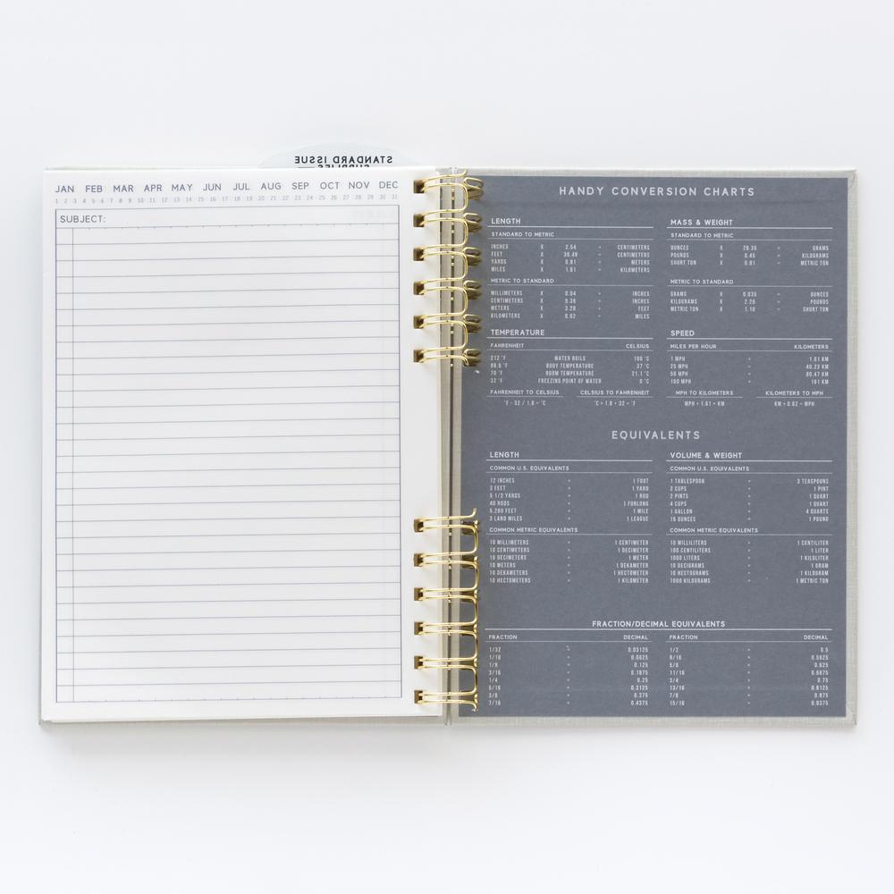 Issued Note Book Standard Issue Notebook No.12 - Black – DesignWorks Ink