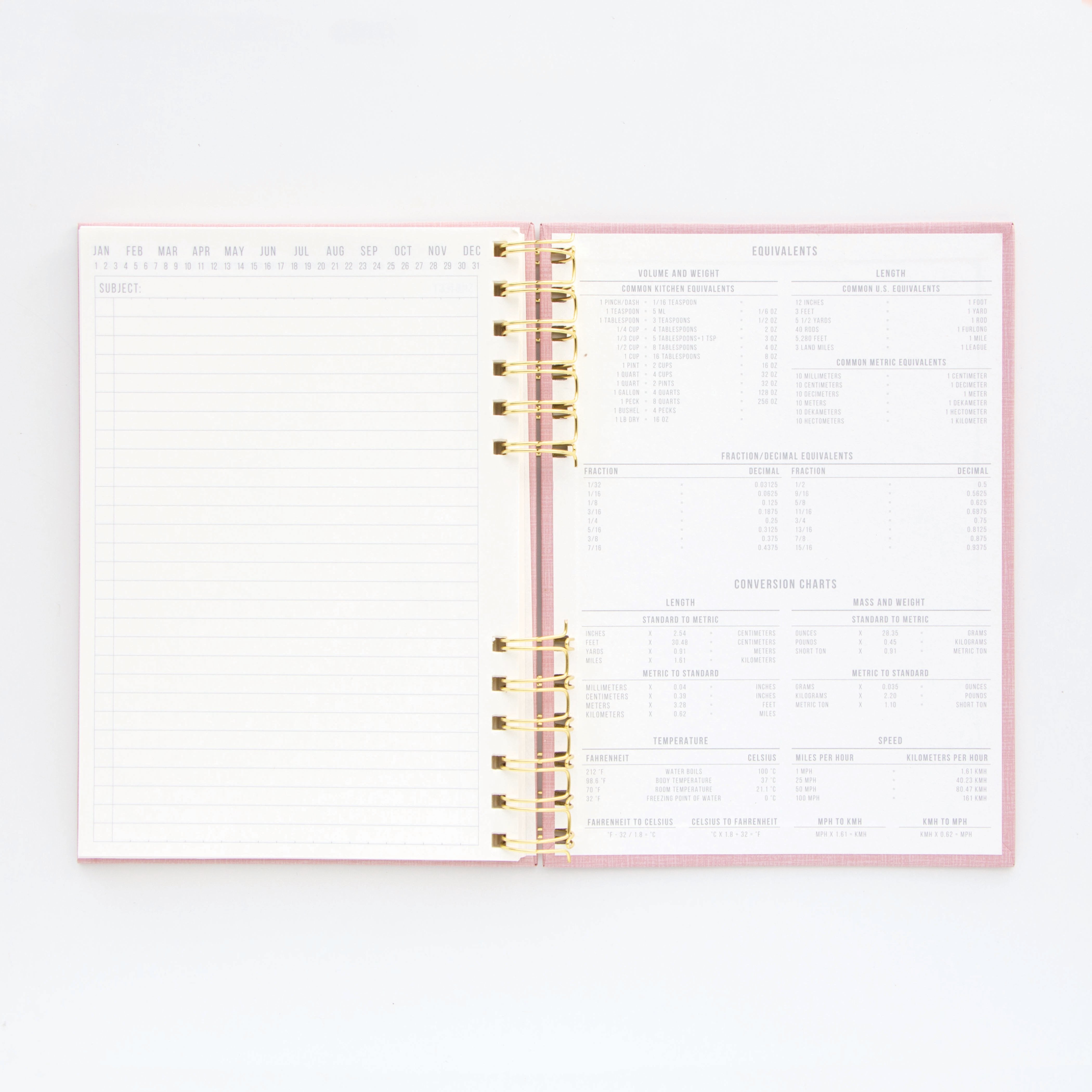 Standard Issue Notebook No.12 - Dusty Pink